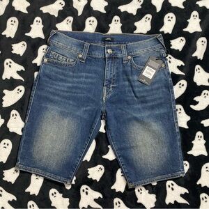 True Religion Men’s Rocco Relaxed skinny Shorts size 33